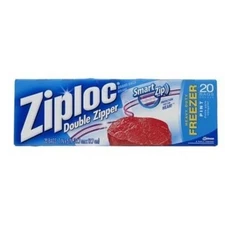 Sc Johnson Zip20CT PT Freezer Bag 3991