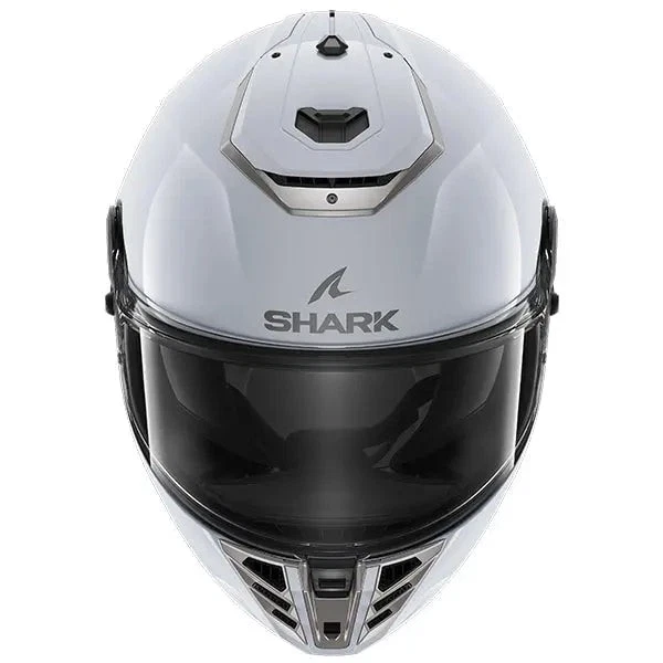 Shark Spartan RS Blank White Silver, photo 2 of 3