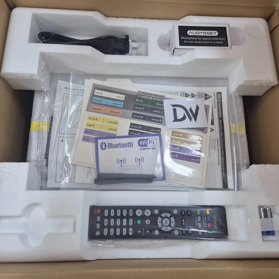 Denon AVC-X4800H 9.4ch 200W 8K AV Amplifier with 3D Audio HEOS Built-in 220V - Image 2 of 4