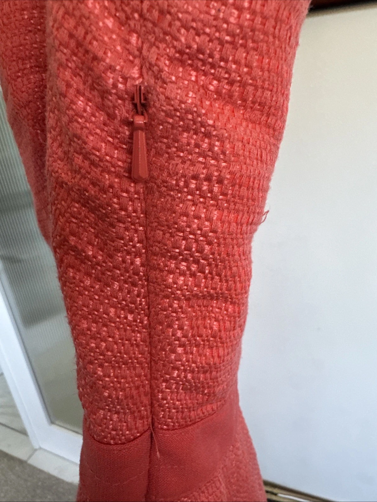 Abito tubino donna Tory Burch arancione brillante taglia 6