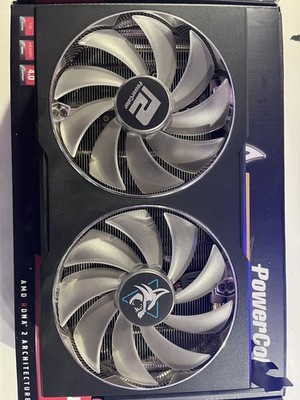 Grafikkarte PowerColor AMD RADEON RX 6600 HELLHOUND 8GB