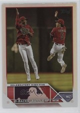 2023 Topps Series 2 Checklist Rainbow Foil Alek Thomas Arizona Diamondbacks hu1