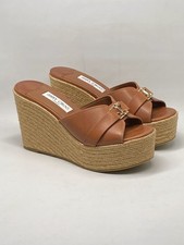 Jimmy Choo Leda 100 Wedge Sandals size 39 Retail 850
