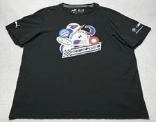Bavarian Motor Works BMW Puma Shirt Mens XL Black M-Series Racing Logo *READ