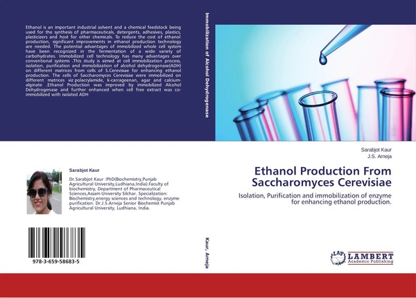 Sarabjot Kaur (U. A.) | Ethanol Production From Saccharomyces Cerevisiae | Buch-image