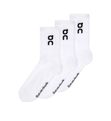 #ad On Cloud 3 pk Crew Socks Run On Clouds Performance Mens amp; Women’s WHITE $18.99