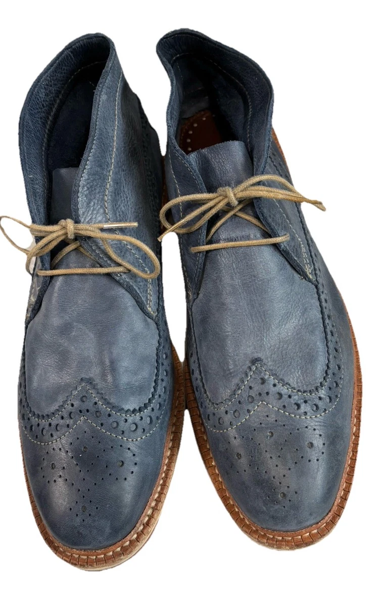 Allen Edmonds Blue Wingtip Dress Shoes for Men | eBay