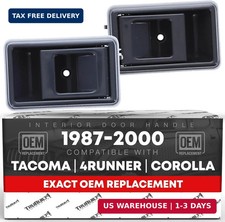 Interior Front  Rear, Driver  Passenger Door Handle Set - Compatible with 1988