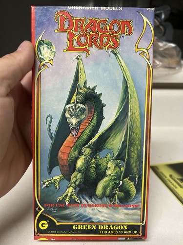 Figurine Grenadier Dragon's Lords N°2520 Wyvern Dragon - Warhammer Fantasy, Occasion Avec Boîte
