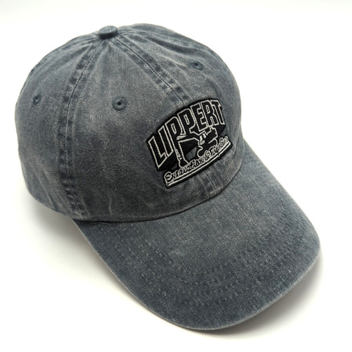 Lippert Excavation & Pipeline Idaho hat gray-blue adjustable cotton cap