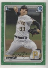 2020 Bowman Draft Chrome Green Refractor 74/99 Logan Hofmann #BD-160 2a9
