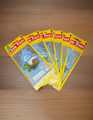 ( Pack of 6 ) Little Trees Air Freshener | Summer linen | $1.20 Per
