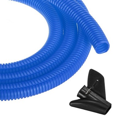 3/4 Inch 10ft Split Wire Loom Tubing, Flexible Cord Protectors, Blue