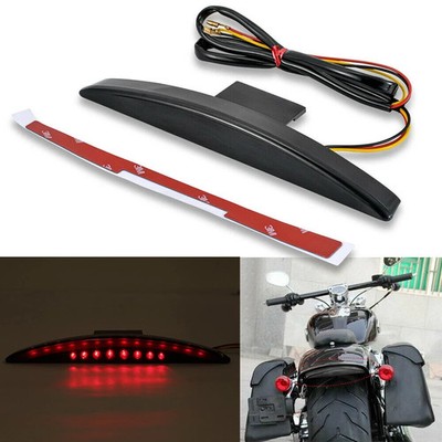 Rear Smoke Fender Tip Brake Tail Light LED For Harley Breakout FXSB 2013-2017