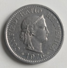 ©1976 Switzerland Swiss 10 Rappen Helvetica Foreign Coin KM# 27 — photo 5