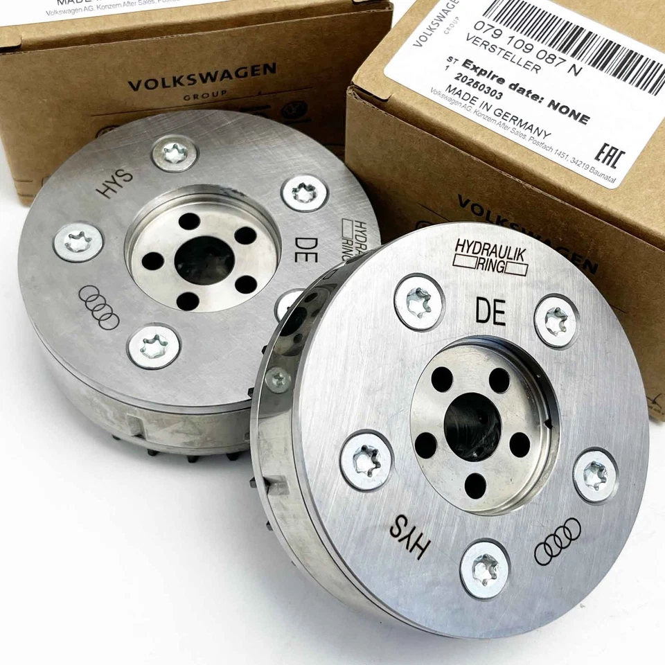 2X Engine Camshaft Adjuster Gear for 079109087N 079109087F 2003 Audi S4 4.2 BBK - Image 3 of 4