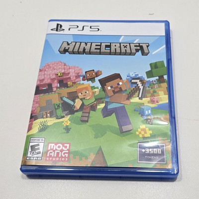 Minecraft +3500 Tokens for Sony PlayStation 5 (PS5) E10+ Action Adventure MP