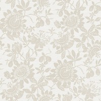 Fd26633_Georgia Blumenmotiv Taupe Beige Weiß Fine Decor Tapete