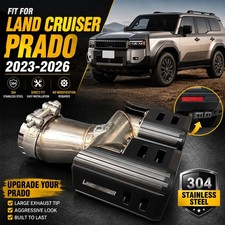 Muffler Exhaust Tail Pipe Fits For Toyota Land Cruiser Prado Lc250 2024-2026 Muffler Exhaust Tail Pipe Fits For Toyota Land Cruiser Prado Lc250 2024-2026