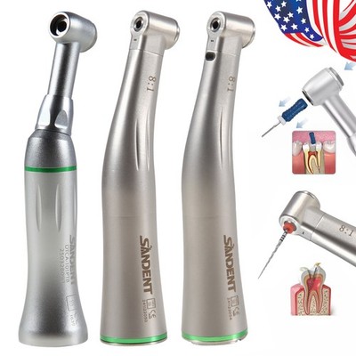 Endo Handpiece 8:1 Contra Angle 10:1 Reciprocating Fit Dentsply Fiber Optic
