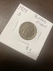1929 D Buffalo Nickel. $3