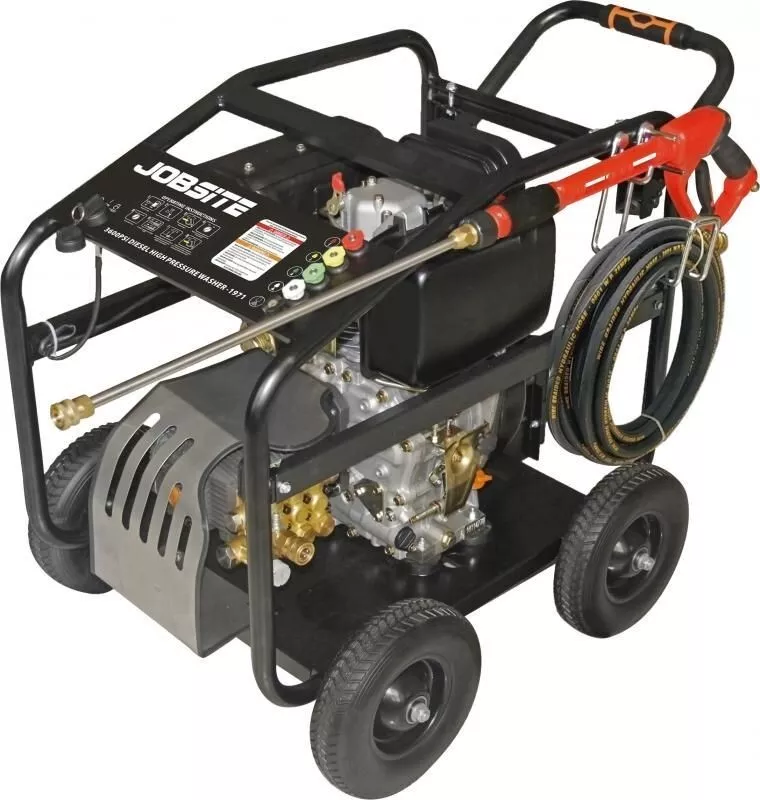 DIESEL PRESSURE WASHER 10HP ELECTRIC START ENGINE POWERFULL 3600