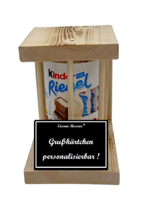 Kinder Riegel - Notfall Reserve - Holzstäbe - Personalisierbar 