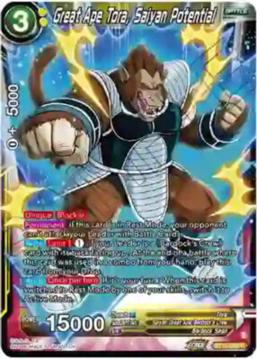NM-Mint DBS:M Great Ape Tora, Saiyan Potential - BT18-098 - R Dawn