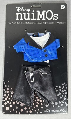 Disney nuiMOs New Year's Eve Collection Outfit 2024 NEW Blue Black