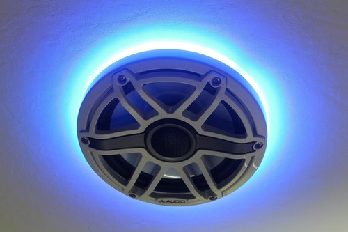 2pc Led Speaker Rings For Jl Audio Marine 8 8 M6 0x Ready To Install Blue Ebay