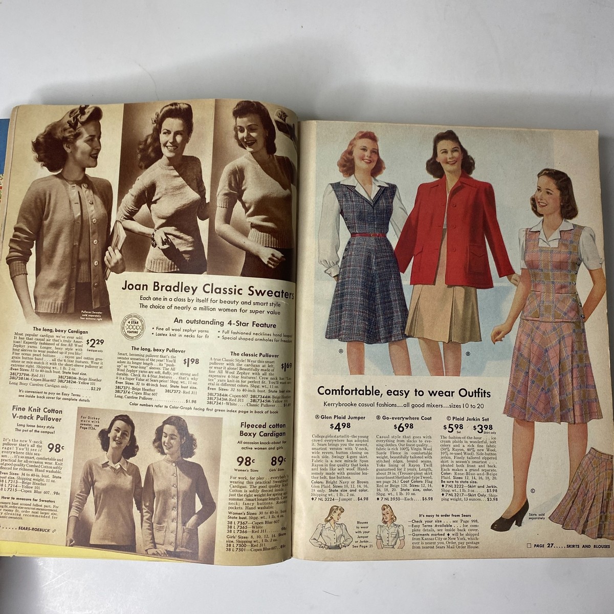1942 Sears, Roebuck and Co. Spring and Summer Catalog | eBay