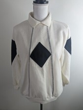 Vintage 80s/90s Gitano Sz S Collared Polo Sweatshirt Womens Sweater Jumper