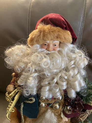 Dan Dee Tree Santa Topper Santa Claus 15” Tall - Picture 2 of 13