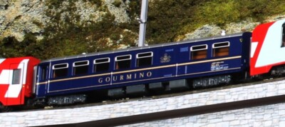 新品未使用 5280  KATO アルプスの青いレストランカーWR3811 Kato 5280 N Scale Alps Blue Restaurant Car WR3811 Gourmino Model