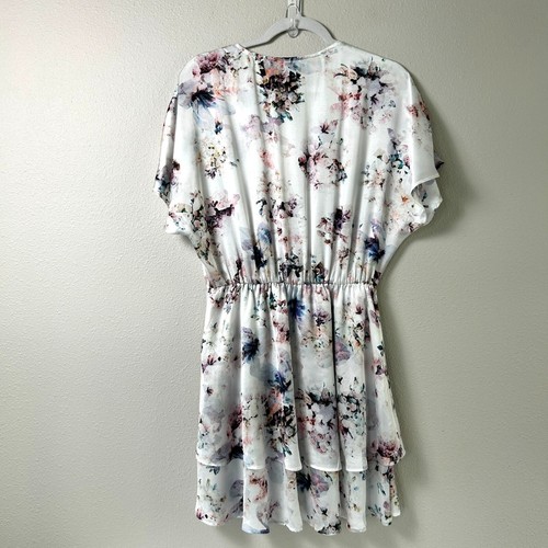 Mini Vestido Show Me Your MuMu Shawna Talla L Floral Manga Acampanada Pullover - Imagen 4 de 10