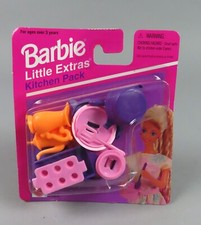 1995 Barbie Little Extras Kitchen Pack Pots and Pans NIP Mattel 67036-97 NOS