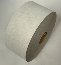 Intertape WHITE gummed reinforced paper tape 70mm x 450 ft **( 10 roll Case)**