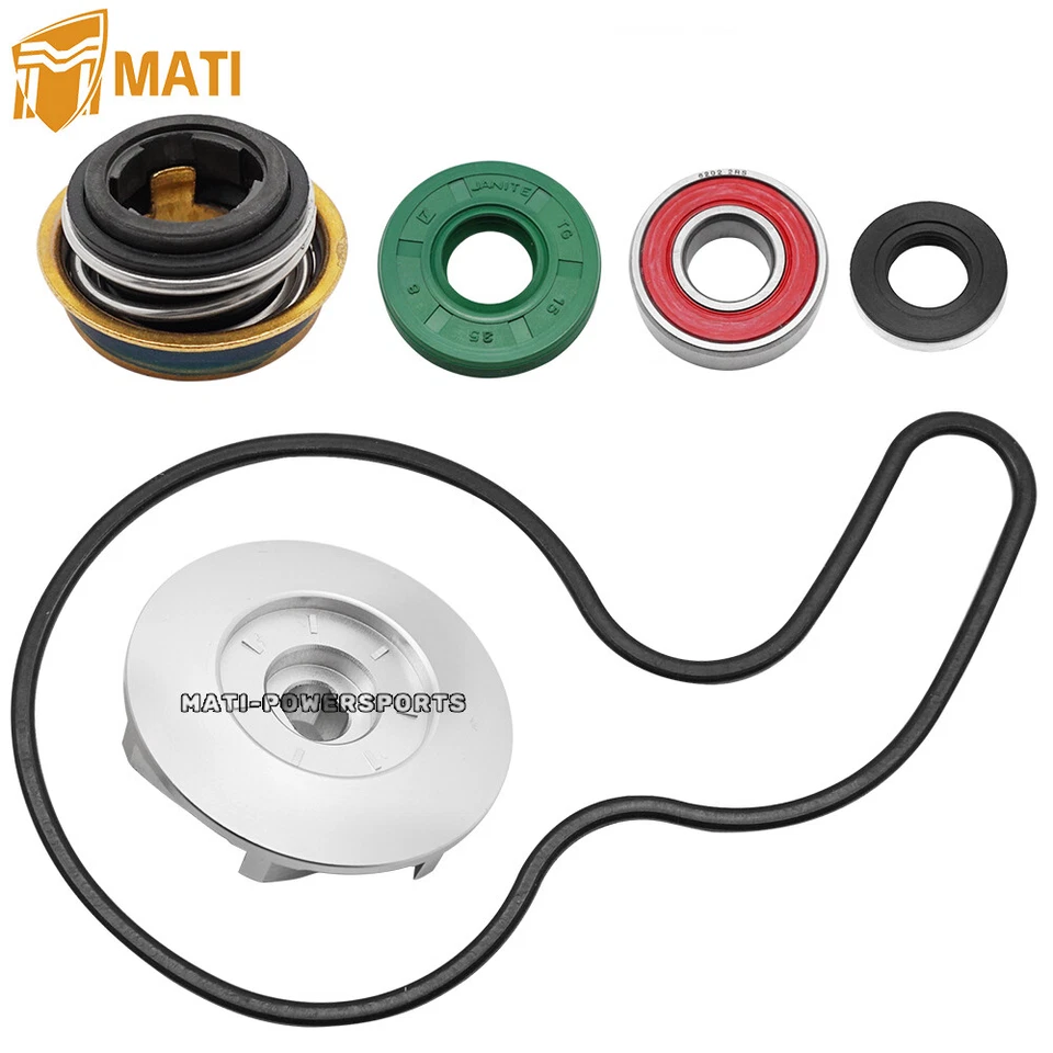 Kit de reconstrucción de impulsor de bomba de agua Billet para Polaris RZR/Ranger 800 Sportsman 800 Foto 4 de 4