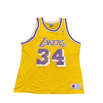 新品✨90s USA製 Champion NBA LAKERS SHAQ #34 s-l400.jpg