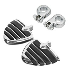 Motorrad Sturzbügel Fußrasten + Halterung 32mm Set HC9