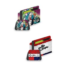 OFFICIAL SUICIDE SQUAD 2016 GRAPHICS VINYL SKIN FOR NINTENDO SWITCH OLED BUNDLE