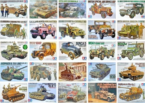 Tamiya 1/35 Military Tank Vehicle New 