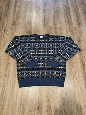 Vintage Neiman Marcus Knit Sweater Size Men’s LG Made In USA
