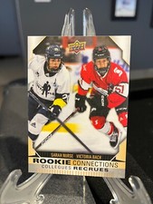 Sarah Nurse /Victoria Bach Rookie Connections 2024-25 UD Tim Hortons Duos #RC-15