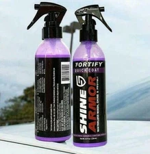 Shine Armor Ceramic Car Wash Fortify Quick Coat Polish & Sealer Spray