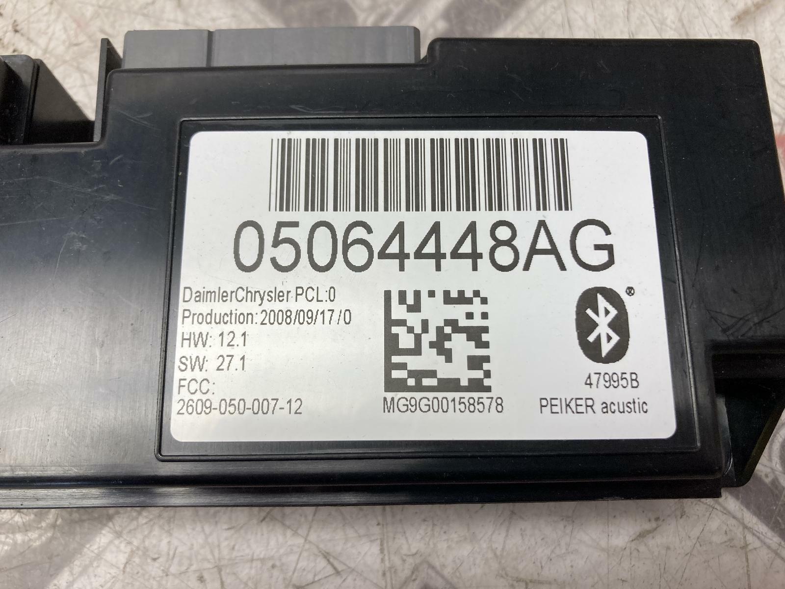 20082010 Mopar OEM Telematics Bluetooth Hands Free UConnect Module
