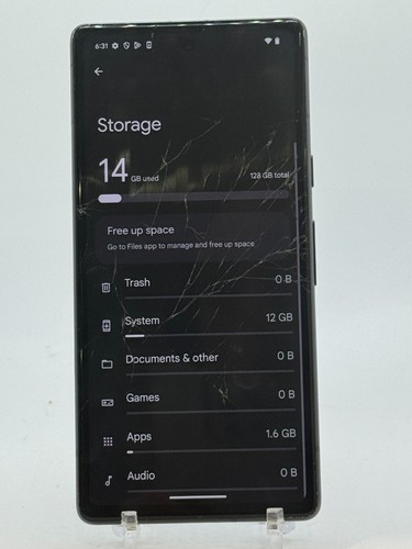 Google Pixel 7a - Black - 128GB - (Verizon) - Smartphone - functional - Zdjęcie 2 z 7
