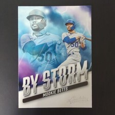 Mookie Betts 2022 Panini Absolute By Storm #BYS-4 Insert Card Silver LAD
