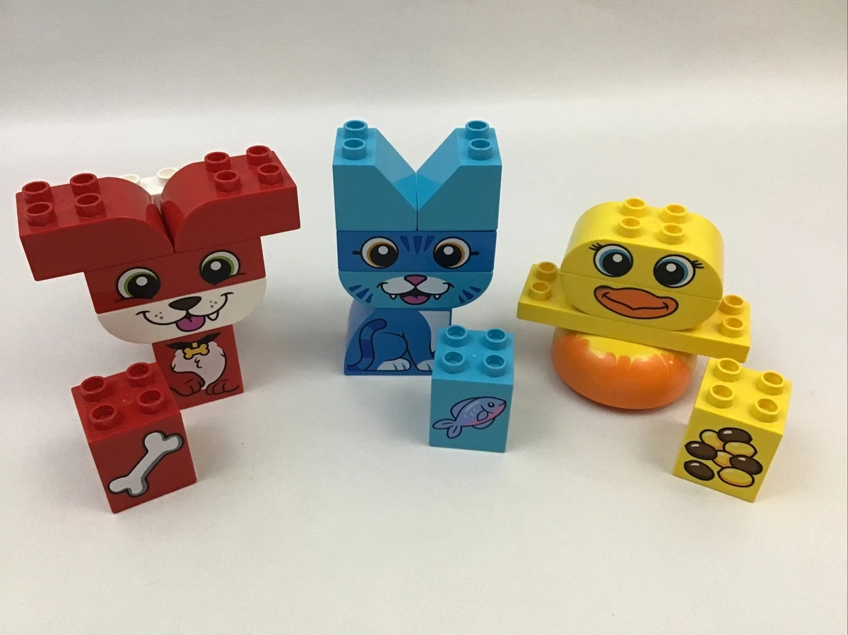 Lego Duplo First Animal Puzzle 100% Cat Duck | eBay