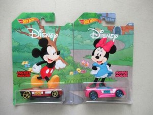 minnie mouse hot wheels car
